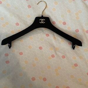 CHANEL Black and Gold Hanger